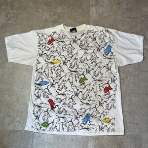 Vintage 2001 Dr. Seuss One Fish T-Shirt Size Large